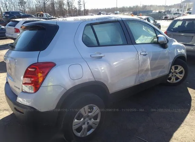 3GNCJKSB1GL277118 2016 2016 Chevrolet Trax- LS 4