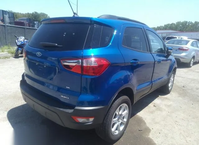 MAJ6S3GL3MC410615 2021 2021 Ford Ecosport- SE 4