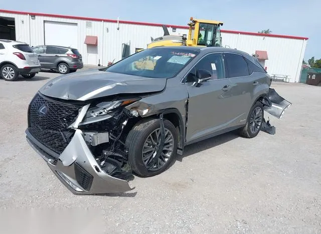 2T2YGMDAXNC081669 2022 2022 Lexus RX- 450H F Sport Handling 2