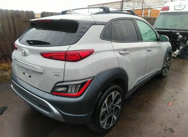 KM8K5CA36NU787312 2022 2022 Hyundai Kona- Limited 4