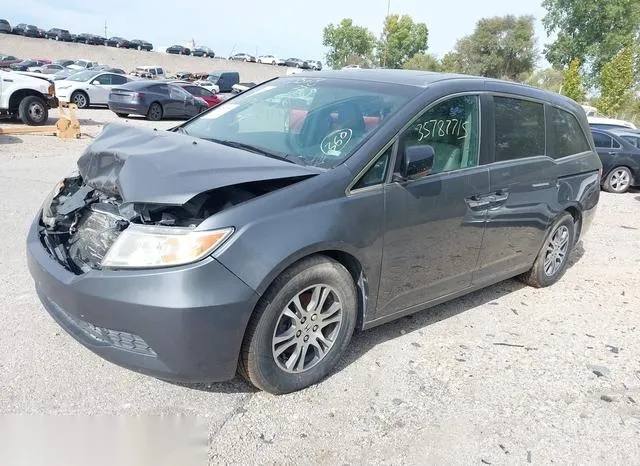 5FNRL5H66CB114532 2012 2012 Honda Odyssey- Ex-L 2