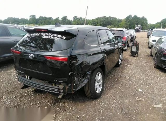 5TDBZRBH6NS570725 2022 2022 Toyota Highlander- LE 4