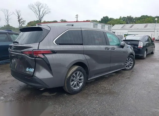 5TDKRKEC2MS029239 2021 2021 Toyota Sienna- LE 4