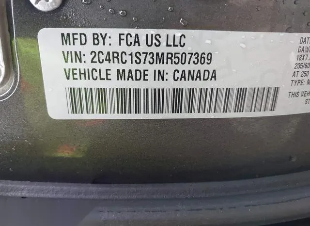 2C4RC1S73MR507369 2021 2021 Chrysler Pacifica Hybrid- Limited 9