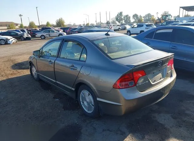 JHMFA36267S029582 2007 2007 Honda Civic- Hybrid 3