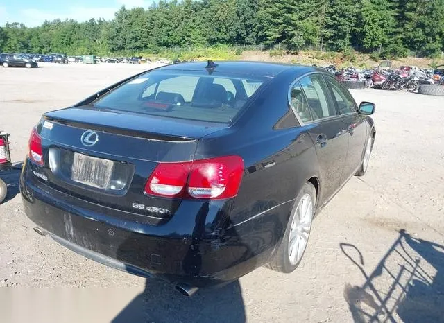 JTHBC96S675007818 2007 2007 Lexus GS- 450H 4