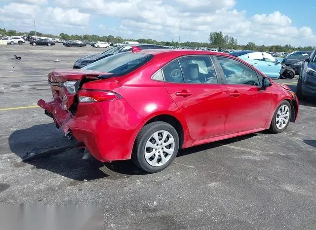 5YFEPMAE2MP185909 2021 2021 Toyota Corolla- LE 4