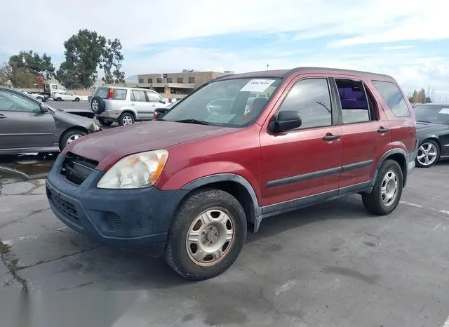 JHLRD68576C006774 2006 2006 Honda CR-V- LX 2