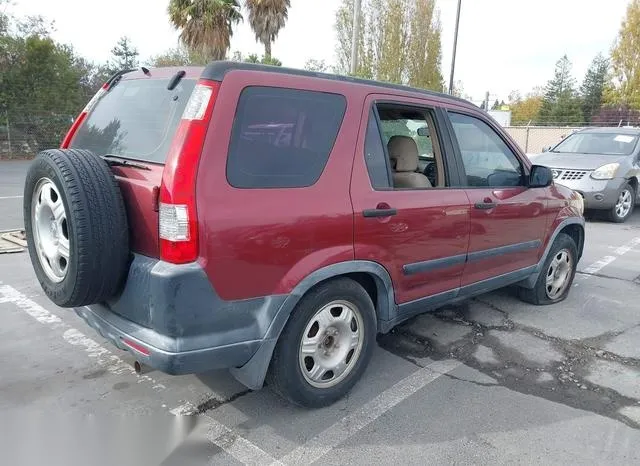 JHLRD68576C006774 2006 2006 Honda CR-V- LX 4