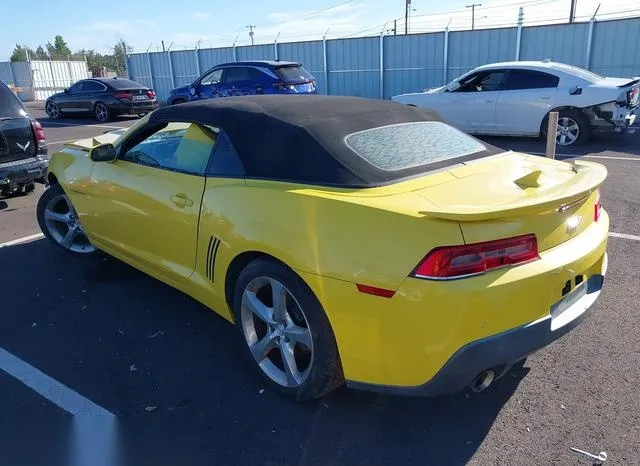 2G1FC3D32E9145389 2014 2014 Chevrolet Camaro- 2LT 3