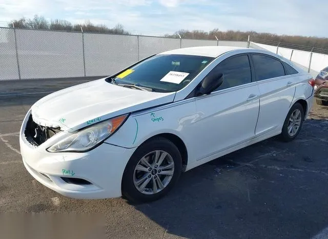 5NPEB4AC7BH196704 2011 2011 Hyundai Sonata- Gls 2