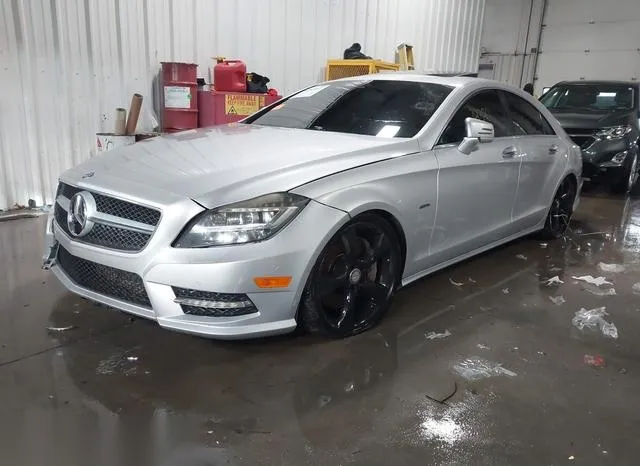 WDDLJ9BB9CA054074 2012 2012 Mercedes-Benz CLS 550- 4Matic 2