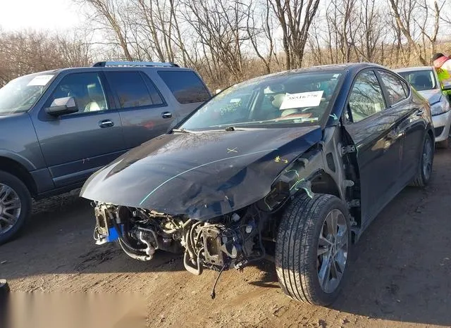 KMHD84LF9HU289896 2017 2017 Hyundai Elantra- Limited 2