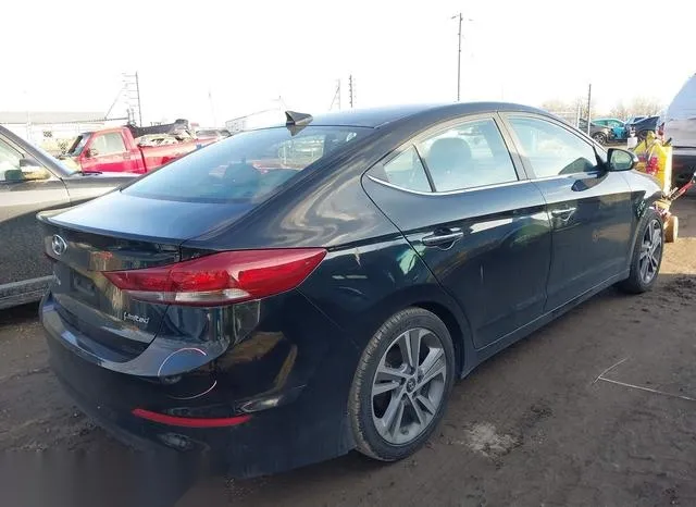 KMHD84LF9HU289896 2017 2017 Hyundai Elantra- Limited 4