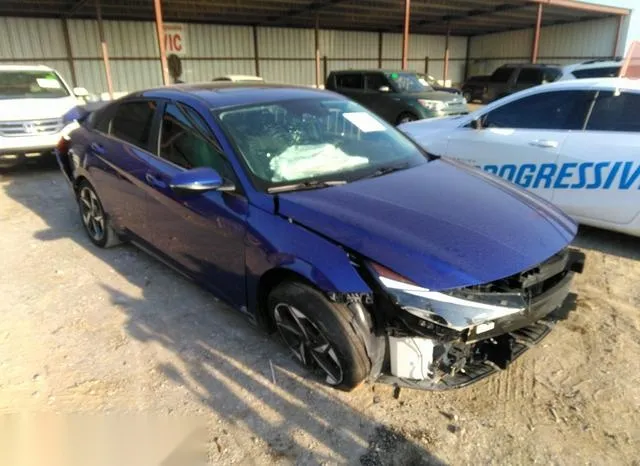 5NPLP4AG0MH026733 2021 2021 Hyundai Elantra- Limited 1