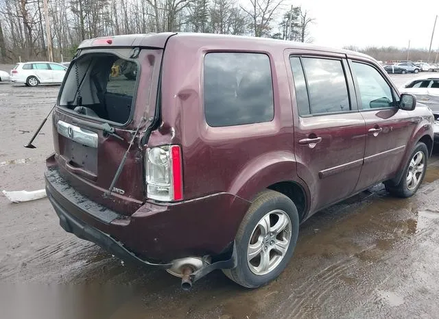 5FNYF4H56FB036312 2015 2015 Honda Pilot- Ex-L 4