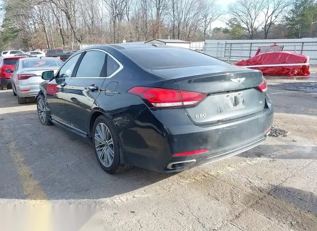 KMHGN4JE9JU229090 2018 2018 Genesis G80- 3-8 3