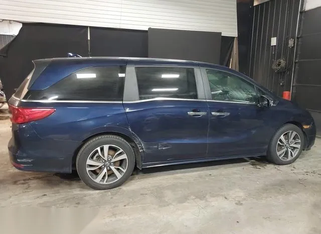 5FNRL6H86NB017129 2022 2022 Honda Odyssey- Touring 6