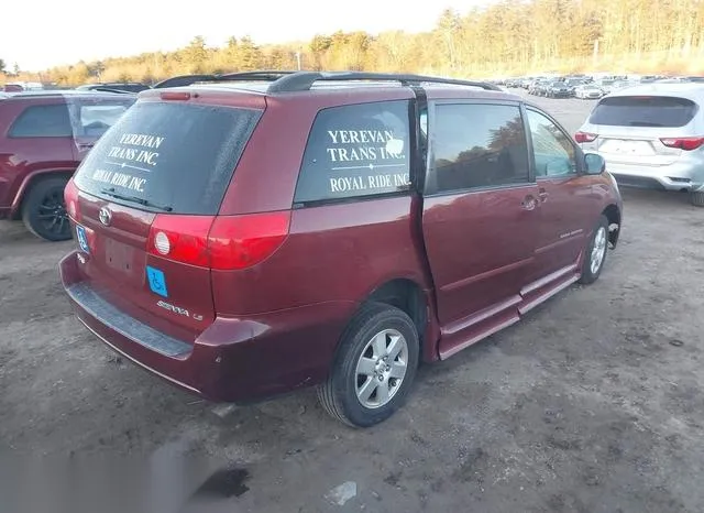 5TDZK23C08S121610 2008 2008 Toyota Sienna- LE 4