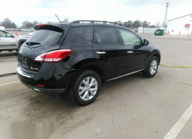 JN8AZ1MW5BW182040 2011 2011 Nissan Murano- SL 4