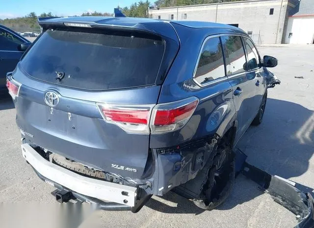 5TDJKRFH9GS311417 2016 2016 Toyota Highlander- Xle V6 4