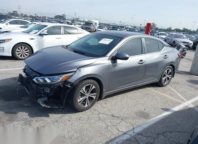 3N1AB8CV0NY232263 2022 2022 Nissan Sentra- Sv Xtronic Cvt 2