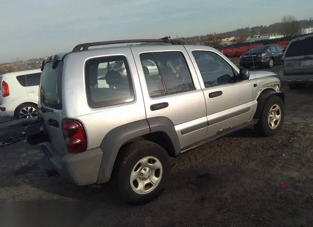 1J4GL48K25W691727 2005 2005 Jeep Liberty- Sport 4