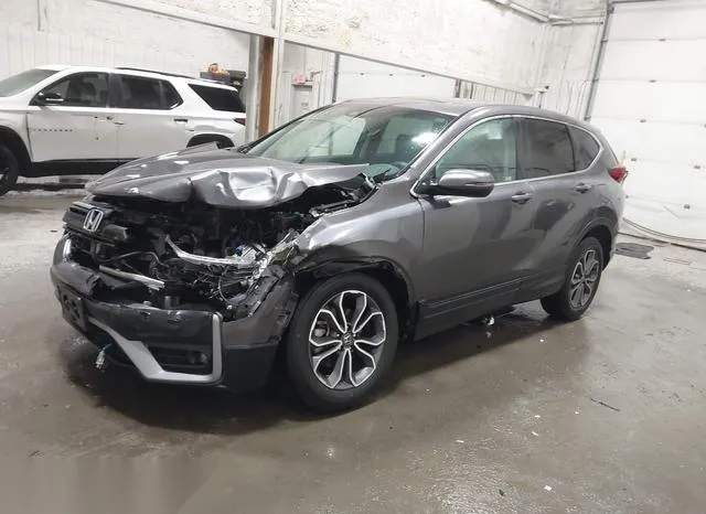 5J6RW2H86NA008871 2022 2022 Honda CR-V- Awd Ex-L 2