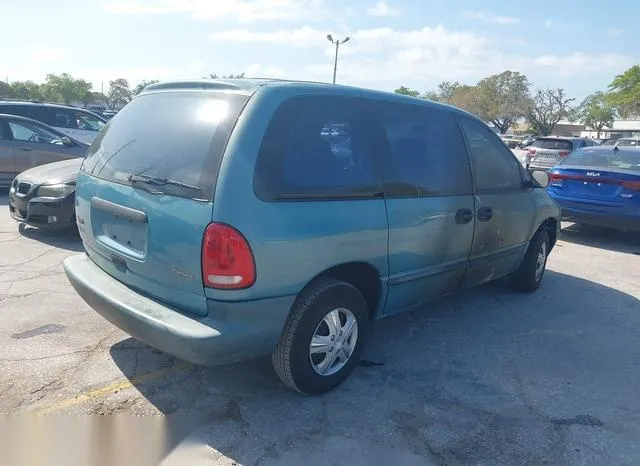 2P4FP2532VR290884 1997 1997 Plymouth Voyager 4