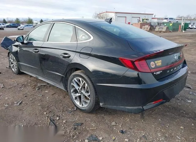 KMHL64JA7NA236863 2022 2022 Hyundai Sonata- Sel 3