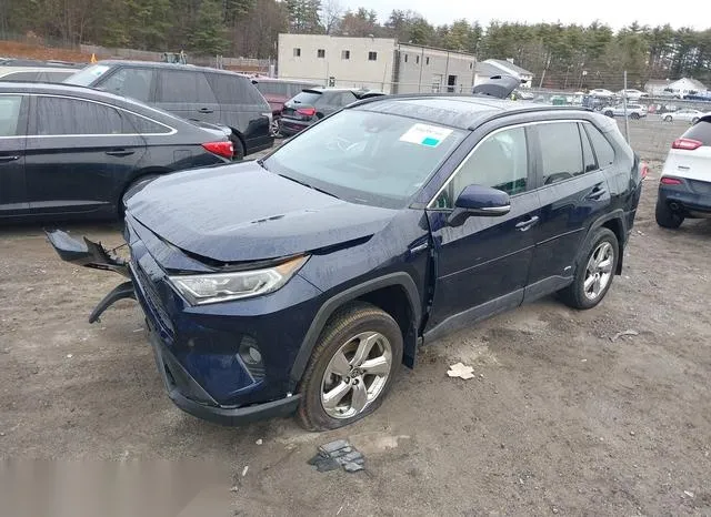 4T3B6RFVXMU046273 2021 2021 Toyota RAV4- Xle Premium Hybrid 2