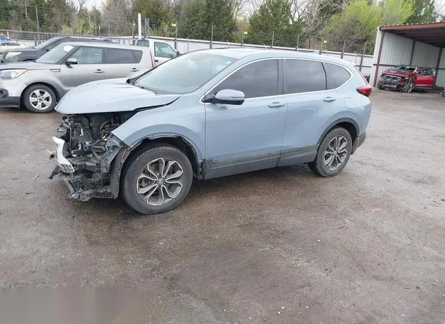 7FARW2H85NE041765 2022 2022 Honda CR-V- Awd Ex-L 2