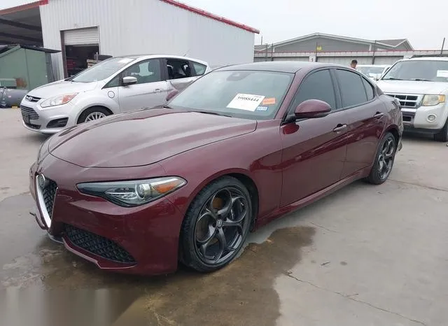 ZARFAMBNXK7608650 2019 2019 Alfa Romeo Giulia- Ti Sport Rwd 2