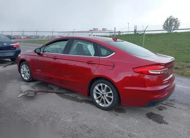 3FA6P0LUXKR263058 2019 2019 Ford Fusion- Hybrid SE 3