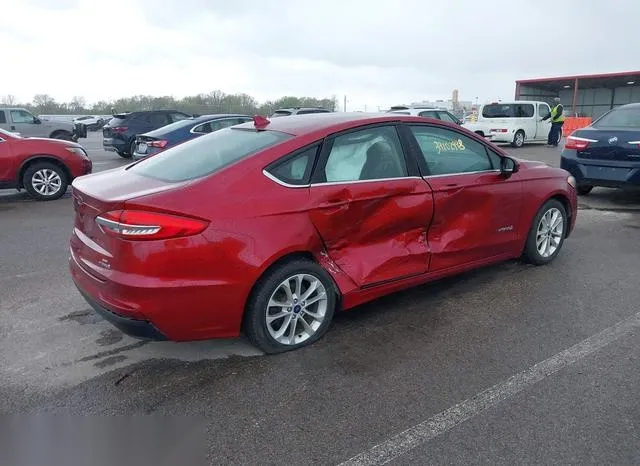 3FA6P0LUXKR263058 2019 2019 Ford Fusion- Hybrid SE 4