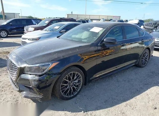 KMHGN4JB2KU291566 2019 2019 Genesis G80- 3-3T Sport 2