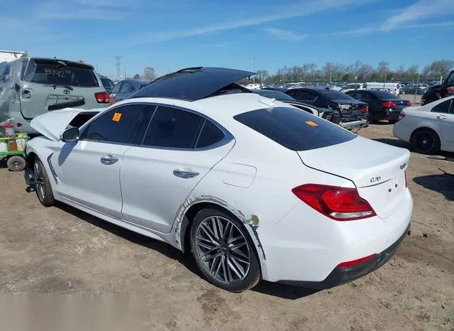 KMTG34LA2KU043768 2019 2019 Genesis G70- 2-0T Advanced 3