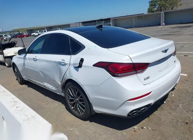 KMHGN4JB7JU227201 2018 2018 Genesis G80- 3-3T Sport 3