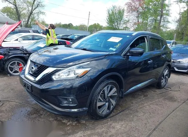 5N1AZ2MH2JN144901 2018 2018 Nissan Murano- Platinum 2