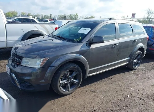 3C4PDDGG1JT491518 2018 2018 Dodge Journey- Crossroad Awd 2