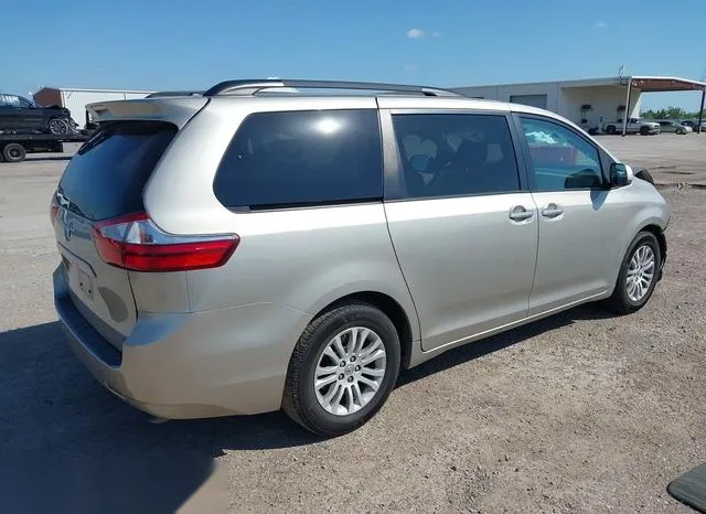 5TDYK3DC0GS729545 2016 2016 Toyota Sienna- Xle 8 Passenger 4