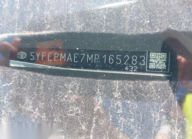 5YFEPMAE7MP165283 2021 2021 Toyota Corolla- LE 9