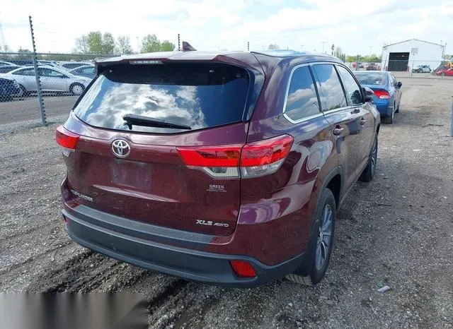 5TDJZRFH1JS849645 2018 2018 Toyota Highlander- Xle 4