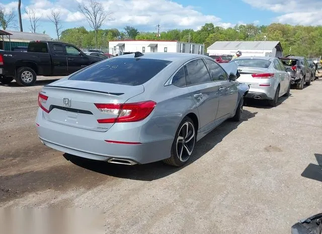 1HGCV1F30NA066377 2022 2022 Honda Accord- Sport 4