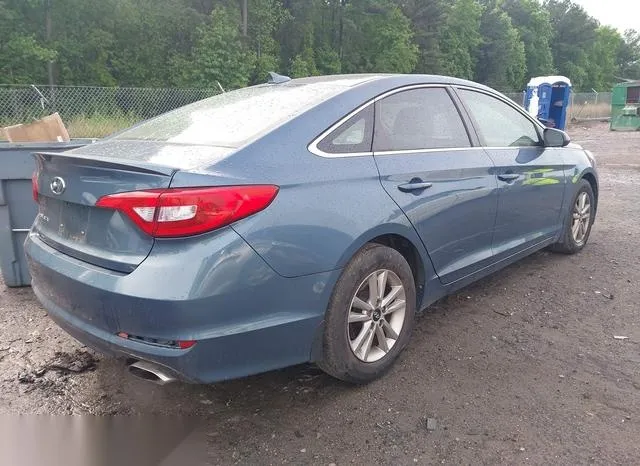 5NPE24AF3GH436137 2016 2016 Hyundai Sonata- SE 4