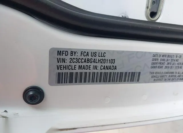 2C3CCABG4LH201103 2020 2020 Chrysler 300- 300S 9