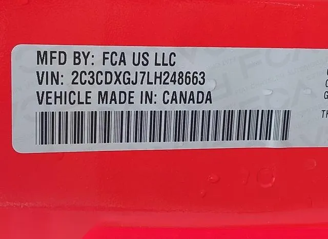 2C3CDXGJ7LH248663 2020 2020 Dodge Charger- Scat Pack Rwd 9