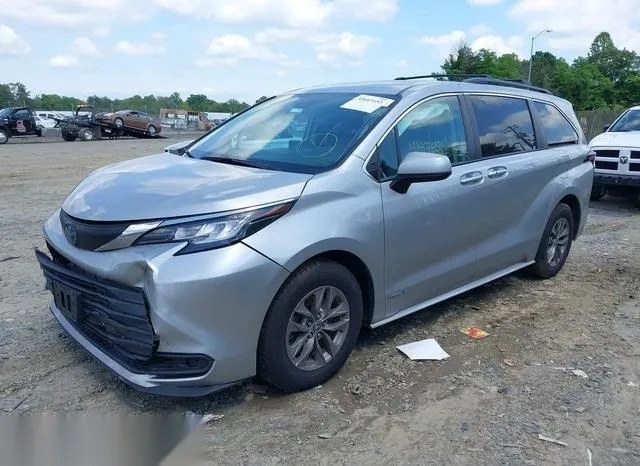 5TDKRKEC4MS072643 2021 2021 Toyota Sienna- LE 2