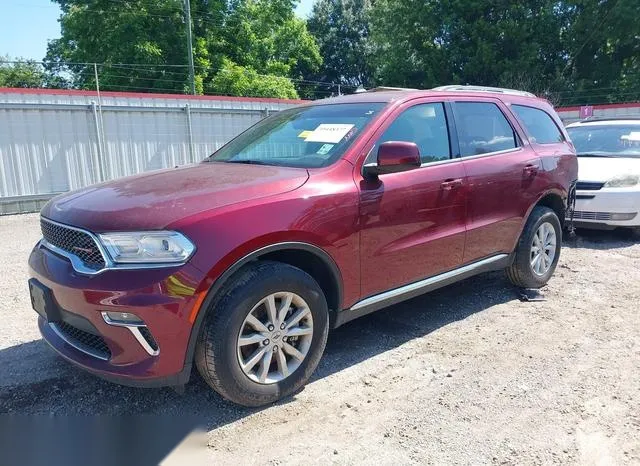 1C4RDJAG2NC103939 2022 2022 Dodge Durango- Sxt Awd 2