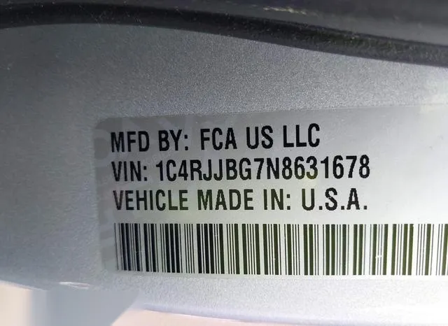 1C4RJJBG7N8631678 2022 2022 Jeep Grand Cherokee- L Limited 4X2 9